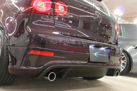 ゴルフ5用 StudieーLOOK リアアンダースポイラー