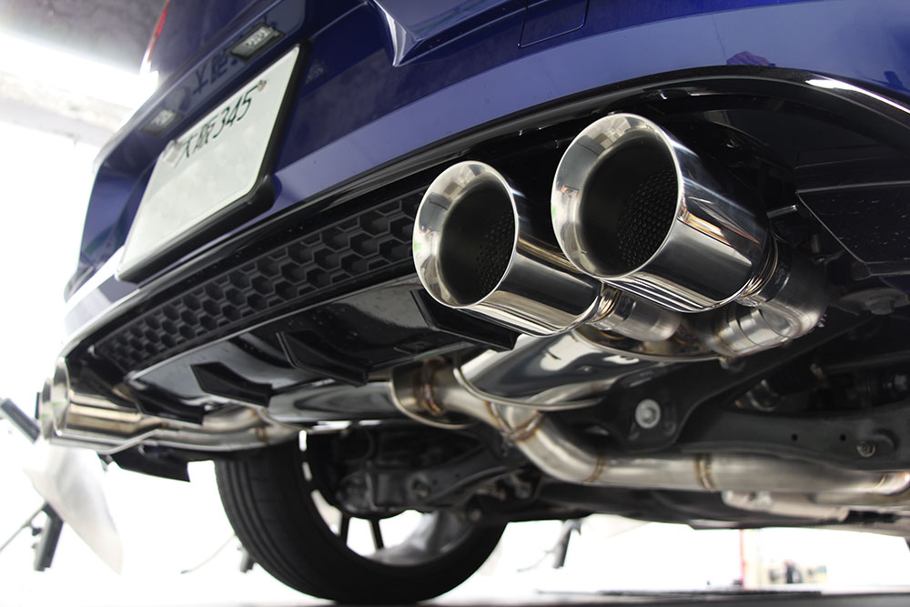 ゴルフ7.5 R ステンレスマフラー
